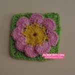 Flor 8 petalos parte 1