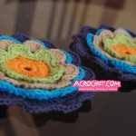 Flor Petalos en relieve Parte 1