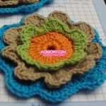 Flor Petalos en relieve Parte 2