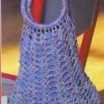 Cartera Azul Playera en Conchitas